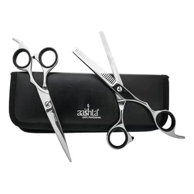 Estuche De Tijeras Para Estilista Barber Peluquero Aashta 6 Color Plateado - $417.60 en Mercado Libre | PrecioMX