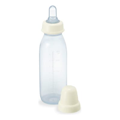 Biberón Para Paladar Hendido Y/o Labio Leporino Pigeon Color Blanco Liso