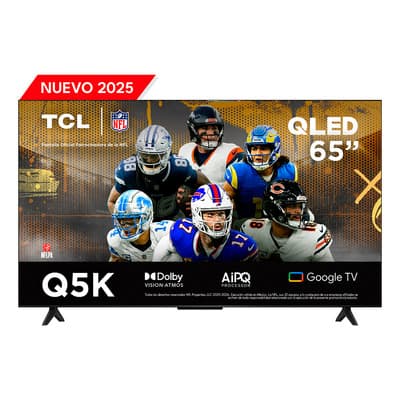 Smart Tv Pantalla 65 65q5k Tcl Google Qled 4k Voice Control - $8,989.00 en Mercado Libre | PrecioMX