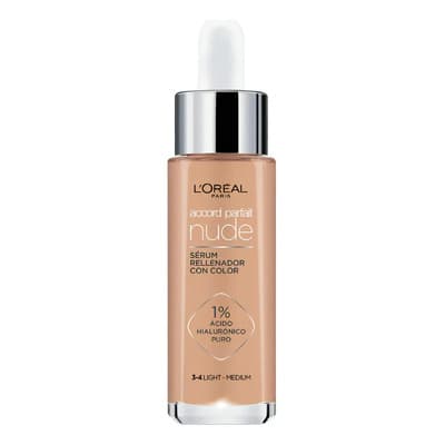 Sérum L'oréal Paris True Match Nude Con Color 30 Ml Tono 3-4 Light Medium - $234.00 en Mercado Libre | PrecioMX