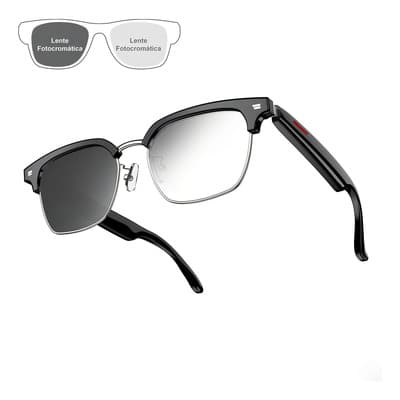 Gafas Inteligentes Smartglasses Iowodo E13-06 Modelo De Moda Lentes Fotocromático Audífono Inalámbrico Independiente 5h Música 4h Llamada Por Lado Asistente Voz Bluetooth Dual Unisex Deportivo Blanco - $597.00 en Mercado Libre | PrecioMX