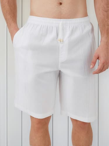 Bermuda De Manta Con Resorte - $465.14 en Mercado Libre | PrecioMX