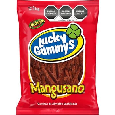 Lucky Gummys Mangusano Gomitas De Mango Enchilado 1kg - $80.99 en Mercado Libre | PrecioMX