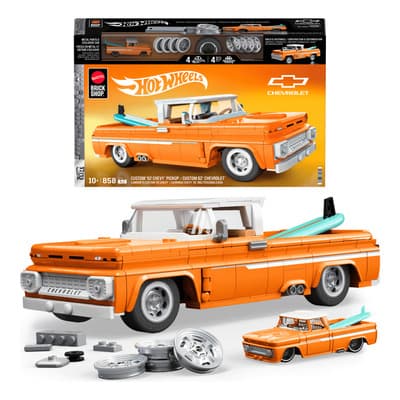 Mattel Brick Shop Hot Wheels Custom Chevy 1962 Pickup Building Kit Set De Construccion - $1,299.00 en Mercado Libre | PrecioMX