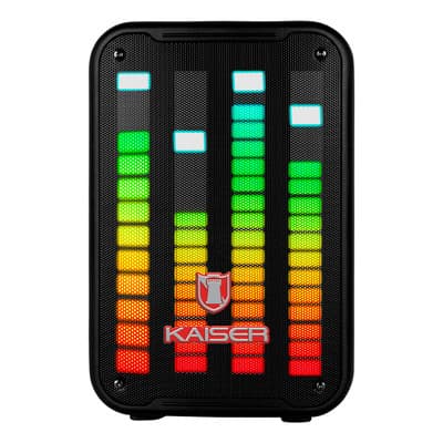 Bafle Potente Profesional Kaiser De 8 Pulgadas Bocina Con Micrófono Incluido Y Show De Luces Led Para Fiestas Msa-0108 - $679.00 en Mercado Libre | PrecioMX