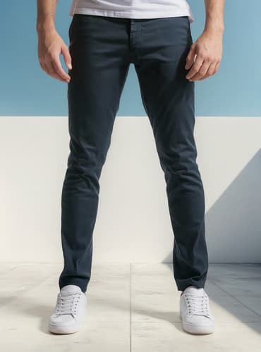 Pantalones Rectos Para Hombres De Ocio/negocios Elásticos - $284.23 en Mercado Libre | PrecioMX