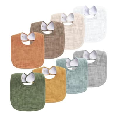 Baberos Bandana De Muselina Para Bebé Paquete Con - $98.01 en Mercado Libre | PrecioMX