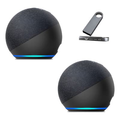 2 Bocina Alexa Amazon Echo Dot 5th Gen + Usb Lucky Owl Negro - $2,699.00 en Mercado Libre | PrecioMX