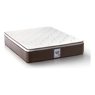Colchón Spring Air Ortopédico Super Value Matrimonial Color Gris