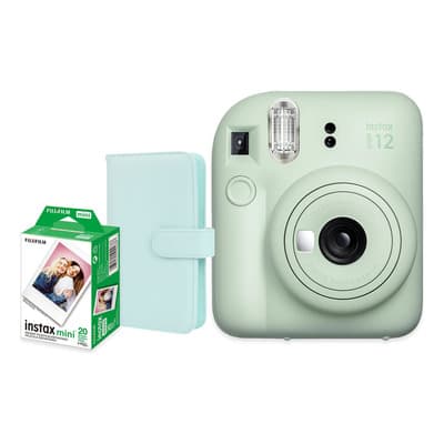 Cámara Instax Mini 12 Verde Con Cartucho + Álbum De Verde - $2,797.23 en Mercado Libre | PrecioMX