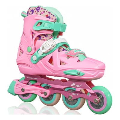 Patines Linea Abec 9 Soporte Aluminio Adultos Niños 4 Ruedas Color Rosa Talla De Los Patines M Tamaño De Las Ruedas 0 Mm - $699.00 en Mercado Libre | PrecioMX