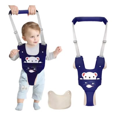 Arneses De Seguridad Para Bebés, Ajustable Arnés De Paseo Para Bebés Con Baberos, Asistente Para Caminar, Caminante Del... Oso Azul Oscuro - $197.55 en Mercado Libre | PrecioMX