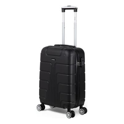 Maleta Rumbo 20 Pulgadas Para Cabina Avión 55 × 40 × 25 Con Candado, Carcasa Abs, Ligera Y Con Ruedas Giratorias; Perfecta Como Carry On 10 Kg Para Viajes Turísticos O De Negocios - Color Negro - $729.00 en Mercado Libre | PrecioMX