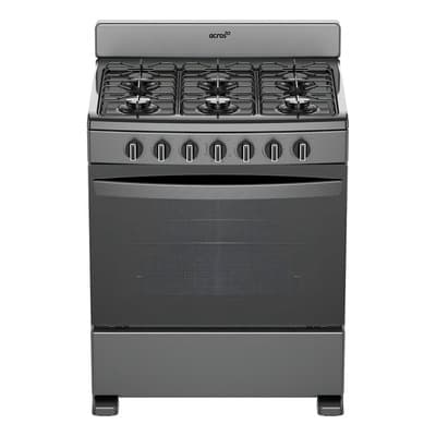 Cocina Acros AFR2000G color gris