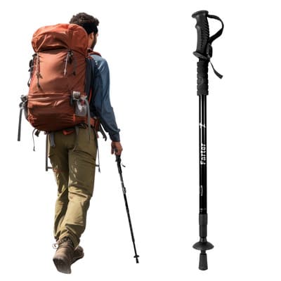 Slim Company Bastón Trekking Ajustable Antishock Para Montaña Senderismo Bastón De Caminata Plegable Y Ligero Mango Ergonómico Para Excursionismo Hiking Escalar Y Actividades Al Aire Libre Negro - $188.99 en Mercado Libre | PrecioMX