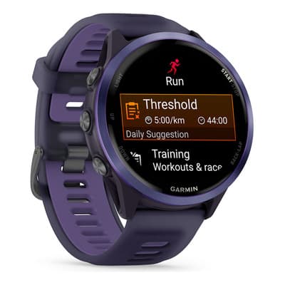 Smartwatch Garmin Forerunner 570 47MM Color Negro/Morado