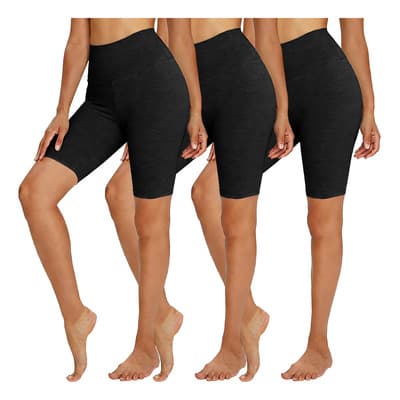Set 3 Short Deportivo Biker Licra Mujer Gym Yoga Super Soft