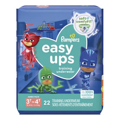 Pampers Easy Ups - Ropa Interior De Entrenamiento Para Niños, Talla 5, 3t-4t, 22 Unidades (el Embalaje Puede Variar) - $727.55 en Mercado Libre | PrecioMX