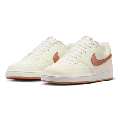 Nike Court Vision Low Next Nature Tenis Beige Para Mujer