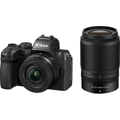 Cámara Sin Espejo Nikon Z50 I I + Lentes 16-50mm + 50-250mm Color Negro - $31,391.00 en Mercado Libre | PrecioMX