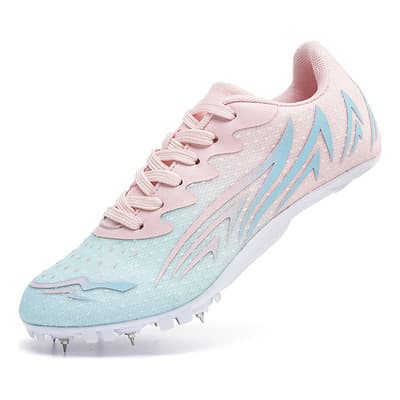 Pareja Moda Atletismo Corriendo Zapatos De Clavos