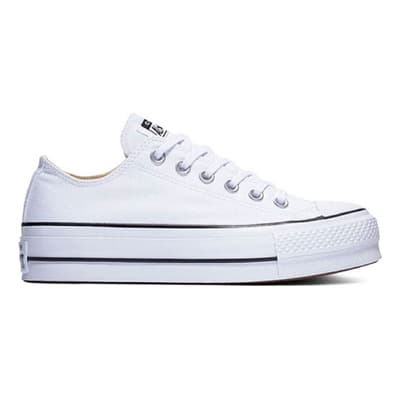 Tenis Converse Chuck Taylor All Star Lift Low Top Para Mujer Blanco 26.5 Mx - $1,949.00 en Mercado Libre | PrecioMX