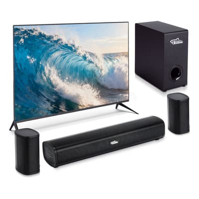 Barra De Sonido 5.1 Canales Home Theater Con Subwoofer 280w Audishako Bs-880 Teatro En Casa Con 3 Eq Mods Bluetooth5.3/hdmi-arc/aux/usb/óptico/coaxial Control Remoto Negro 20hz-20khz - $1,577.09 en Mercado Libre | PrecioMX