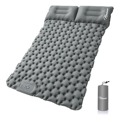 Nanwei Colchoneta Inflable Doble Acampar Ultraligera Portáti Color Gris - $659.92 en Mercado Libre | PrecioMX