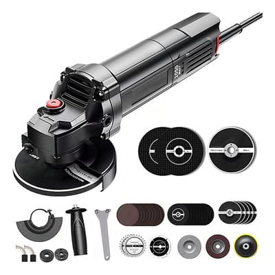 Bluedreamer Kit Esmeriladora Angular Profesional 1250w Multifuncional 41 Piezas Para Pulidor De Autos Y Cortadora De Madera Y Industrial Negro - $690.00 en Mercado Libre | PrecioMX