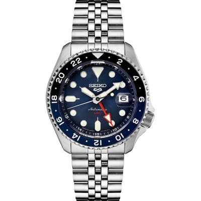 Reloj Seiko 5 Sport Gmt Batman Ssk003 Extensible Jubile Caba Plateado Azul Negro Azul Oscuro Plata - $10,251.00 en Mercado Libre | PrecioMX