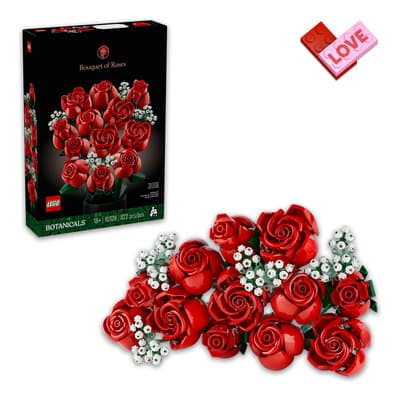 Lego Botanicals Ramo De Rosas 10328; Regalo De San Valentín Ideal Para Parejas; Ramo De Rosas Rojas Armables; Incluye Doce Flores Y Cuatro Piezas De Follaje; Longitud De Tallo Personalizable; 18+ 822 - $1,268.00 en Mercado Libre | PrecioMX
