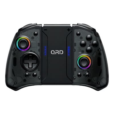 Control Para Nintendo Switch 2 /switch 1 /switch Oled /switch Lite Joystick Inalámbrico Pc Android Gamepad Qrd Stellar T5 Wireless Joy-pad Joysticks De Efecto Hall Con Luz Led De 8 Colores