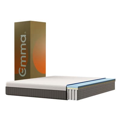 Colchón Matrimonial Emma Deluxe Memory Foam Temperatura Fria Color Blanco - $10,041.70 en Mercado Libre | PrecioMX