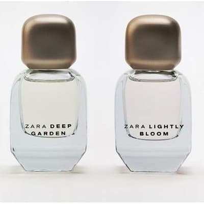 Perfume Set Zara Deep Garden + Lightly Bloom Floral Spray 30ml Cada Uno