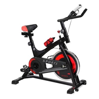 Bicicleta Fija 6 Kg Bicicleta Spinning Rueda 6 Kg Soporta150 Kg Bicicleta Estacionaria Ajustable Bicicleta Estatica Pantalla Bicicleta Fija Para Ejercicio Negro/rojo - $2,377.92 en Mercado Libre | PrecioMX
