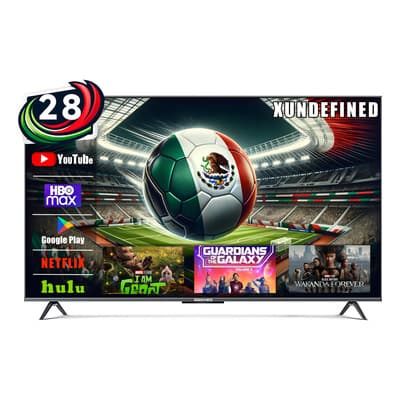 Smart Tv Xundefined 28 2k Android Tv Wi-fi Hdmi Usb Dolby Audio Negro - $1,859.76 en Mercado Libre | PrecioMX