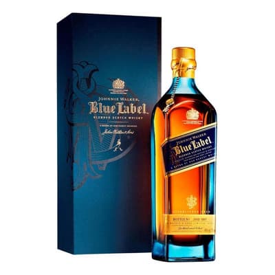 Whisky Johnnie Walker Blue Label 750ml - $3,244.92 en Mercado Libre | PrecioMX