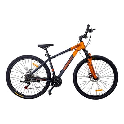 Bicicleta MTB Terrafit Crow rodada 29 color naranja tamaño M, resistente, cómoda y veloz, perfecta para ciclistas exigentes que buscan desempeño, estabilidad y estilo en cada ruta.