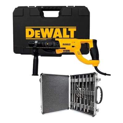 Rotomartillo Dewalt Sds D25260k-b3+ Estuche De Brocas Makita Color Amarillo Frecuencia 50/60hz