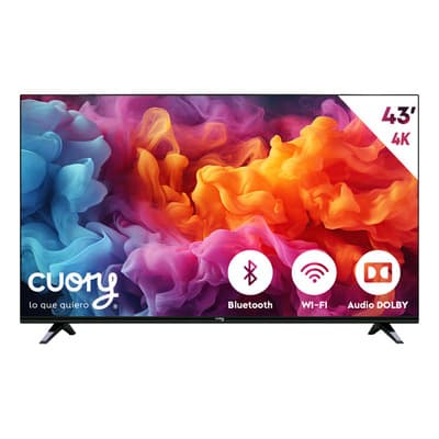 Smart Tv Pantalla 43 Pulgadas Cuory Android Tv 4k Qled Hdmi - $3,495.88 en Mercado Libre | PrecioMX