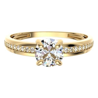 Anillo Compromiso Oro Rosa 14k Con Moissanita .80ct Valery Color Amarillo Talla 4.5 - $7,455.91 en Mercado Libre | PrecioMX