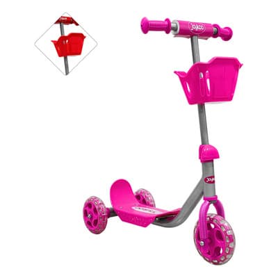 Scooter Para Niños Patín Ruedas De Goma Altura Ajustable Rosa - $499.00 en Mercado Libre | PrecioMX