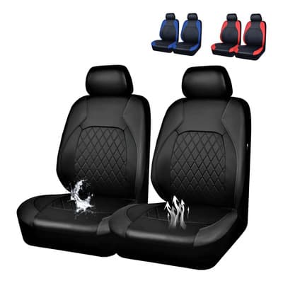 Fundas De Asientos Delanteros Para Carro Accesorios Cuero