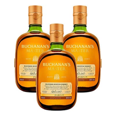 Buchanan's Master Blended Scotch Escocés 750 Ml 3 Piezas - $2,520.00 en Mercado Libre | PrecioMX