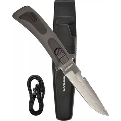 Cuchillo De Buceo Cressi Vigo Negro - $535.79 en Mercado Libre | PrecioMX