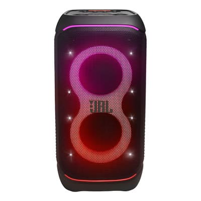 Bocina JBL PartyBox Stage 320 portátil Bluetooth waterproof negra