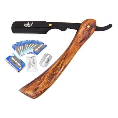 Porta Navaja Barbero De Madera Color Negro - $122.22 en Mercado Libre | PrecioMX