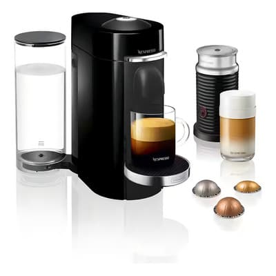 Nespresso Vertuoplus Máquina De Café Y Espresso De'longhi Color Negro