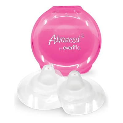 Pezoneras De Lactancia Con Estuche Evenflo 2 Piezas Blanco - $85.00 en Mercado Libre | PrecioMX