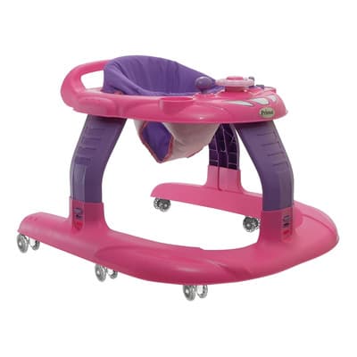Andadera Para Bebe Prinsel Apolo 2 En 1 Andador Color Rosa Tamaño Mediano